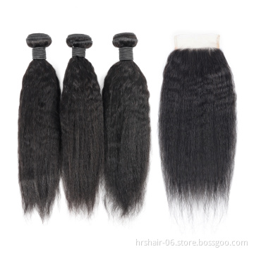 9a virgin unprocessed hair kinnky straight weaves bundles  brazilian human uticle aligned virgin hair